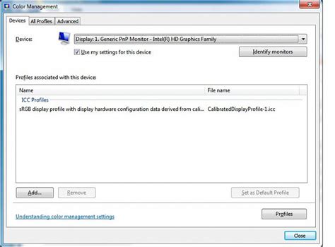 Display Color Calibration 的图像结果