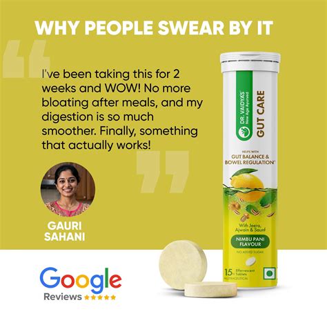 Dr. Vaidya's Digestive Support Effervescent Gut Relief Online – Dr Vaidya's