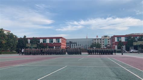 洛阳欧亚学校2019年高一新生军训-洛阳欧亚国际双语学校