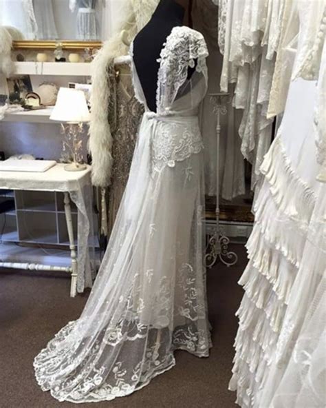 Antique Lace Wedding Dresses Vintage