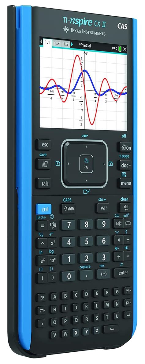 Texas Instruments TI-Nspire CX II CAS Graphing Calculator, Black | Unboxify