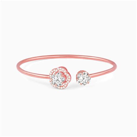 Shop Rose Gold Dressed Like A Flower Bracelet Online | GIVA Jewellery ...