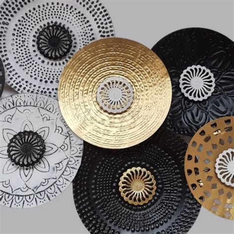 Wall Art Decor - Handcrafted Abstract Metal Elegance – Punam Metalcrafts