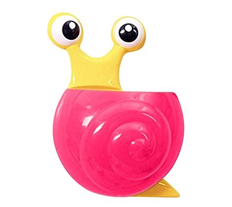 TIED RIBBONS Plastic Snail Shaped Wall Mounted Powerful Suction ...