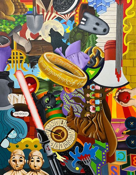 Library Painting - DeWitt Public Library - Brandon D Hunt