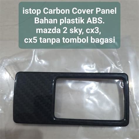 Jual carbon istop cover panel dashboard cluster Switch Mazda 2 cx3 cx5 ...