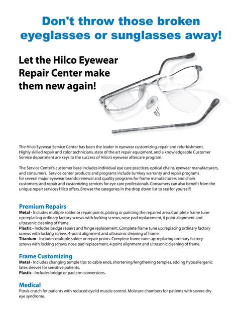 Hilco Frame Repair Order Form - Fill Online, Printable, Fillable, Blank ...
