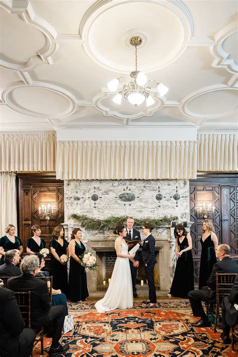 Mansion on Turner Hill Winter Wedding — Lovely Valentine