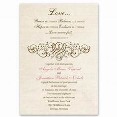 Christian Wedding Invitation Verses by Rustic Invitation S Bridal Bargains Christian Wedding Invitation Verses