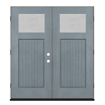 Double door Right-hand outswing Front Doors at Lowes.com