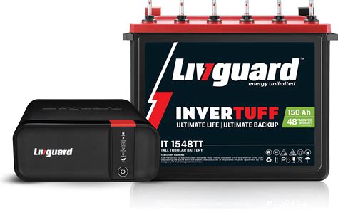 Luminous Inverter & Battery Combo for Home, Office & Shops (Zelio+ 1100 ...