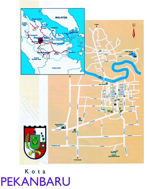 AMAZING INDONESIA: PEKANBARU CITY MAP