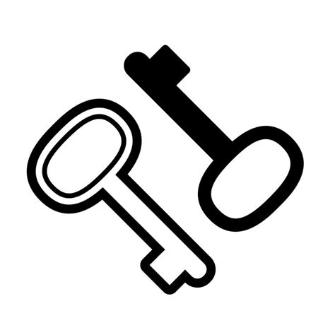 Key icon vector design illustration | Premium Vector