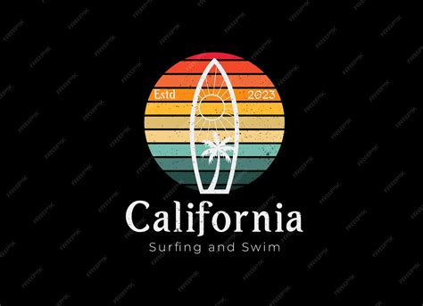 Premium Vector | Vintage surfing graphics logos labels and emblems surf ...