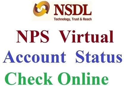 How to check NPS virtual account status?