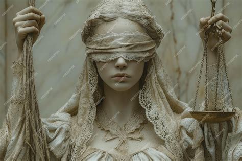 Premium Photo | Themis female with scales with a blindfold honesty court fair sentence justice ...