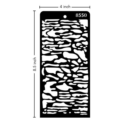 iCraft Layering Stencils - 4 x 8" - 8550| Art Lounge