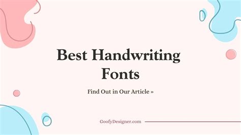 23 Handwriting Fonts That Add Authenticity to Your Projects
