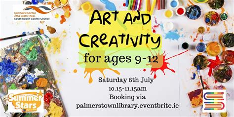 Art & Creativity with Elena (9-12 years), Palmerstown Library Digital ...