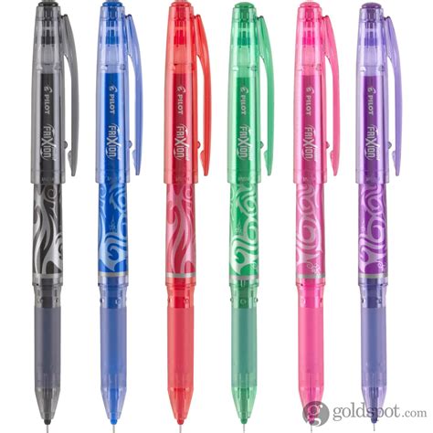 Pilot FriXion Erasable Gel Pens in Assorted Colors - Extra Fine Point ...