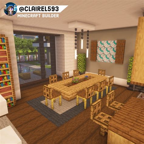 Minecraft dining room table – Artofit