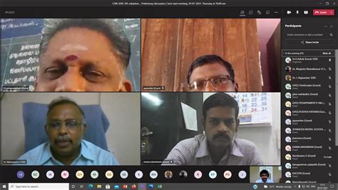 CSIR-SERC Atal Tinkering Lab adoption - Kick start meeting on 29.07. ...