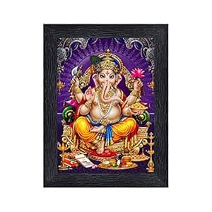 Generic PnF Ganeshji Religious Wood Photo Frames with Acrylic Sheet ...