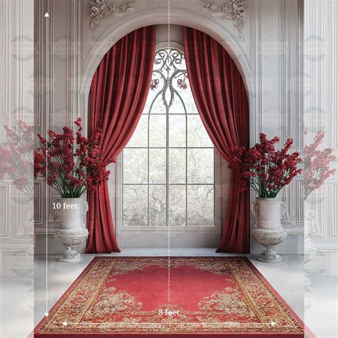 Red Carpet Royalty - Maternity Backdrops – Madras Prop Store