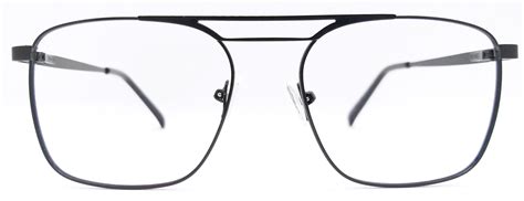 VE Square Black Metal Frame for Men & Women – Vidaestilio