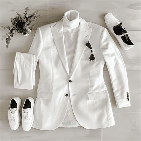 10 All-White Outfit Ideas for Men : Fresh Looks for Every Occasion