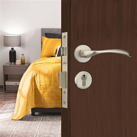 Godrej Mortise Lock|Handle Lock Set for Main & Bedroom Door|HDH 04 ...
