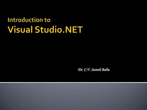 Image result for Tutorial Visual E Studio .Net