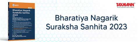 Buy Taxmann's Bharatiya Nagarik Suraksha Sanhita (BNSS) 2023 ...