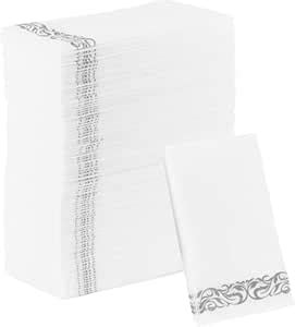 Party Bargains Disposable Linen-Feel Paper Guest Towels | Durable ...