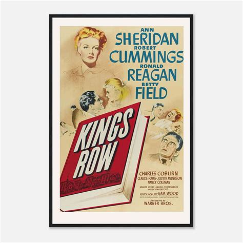 Kings Row (1942) Movie Poster Print - Citiesbox