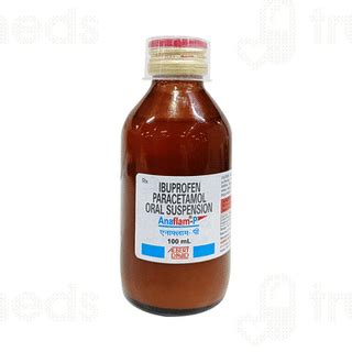 Anaflam P 100/162.5 MG Suspension 100 ML | Order ANAFLAM P 100/162.5 MG ...