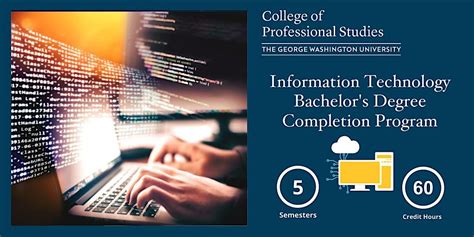 GWs IT Bachelors Degree Completion Program Online Information Session ...