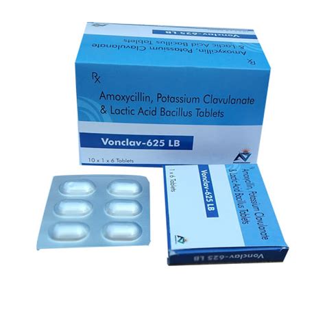 VONCLAV-625 LB Tablets Nuvon Healthcare