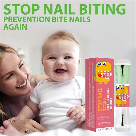Nail Biting Treatment for Kids Prevention, Thumb Sucking Deterrent, No ...