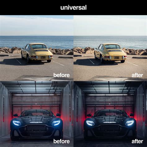 Automotive Lightroom Preset Pack & Gridfiti