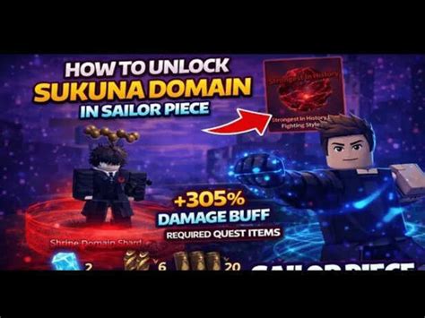 Sailor Piece Sukuna domain mastery guide: How to unlock Malevolent ...
