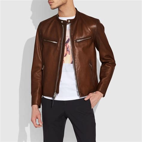 Coach Men S Leather Jacket at Catherine Dorsey blog