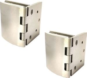 BTL Glass Hinges (Wall to Glass Door Hinges) (Material Zinc Alloy ...