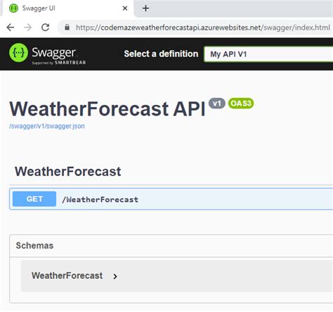 Azure Web API Example 的图像结果