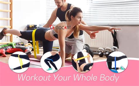 GOCART WITH G LOGO Stretch Loops (Thera Band Set) for Unisex for ...