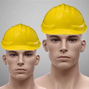 3690 Yellow Safety Helmet Head Protection for Outdoor Work – Amd-Deodap