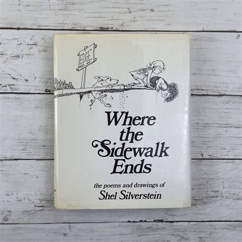 Where the Sidewalk Ends Poems Drawings of Shel Silverstein HC Gypsies ...