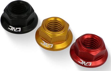 CNC Racing Nut M8x1,25, Gold | DA001G