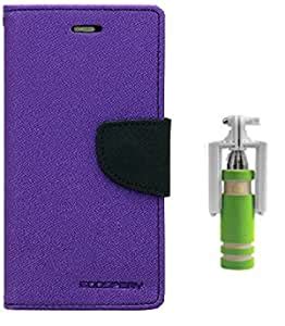 QUICK PICK Mercury Goospery Fancy Wallet Dairy Flip Case Cover with ...