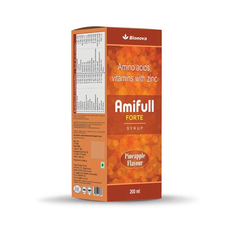 Amifull Forte Syrup, 200ml : ClickOnCare.com